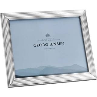 BERNADOTTE Frame, stor - Design Inspireret af Sigvard Bernadotte - 25x20 CM (10x12 IN), Georg Jensen, Blankt rustfrit stål / Glas