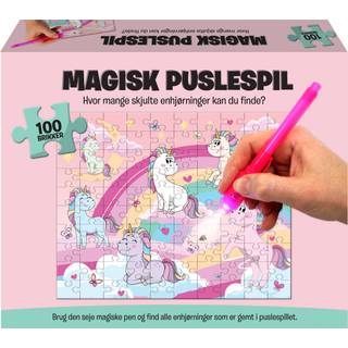 Magisk puslespil Unicorn - 100 brikker