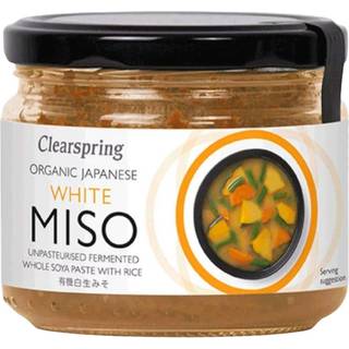 Clearspring Miso White Rice Økologisk Upasteuriseret - 270 g