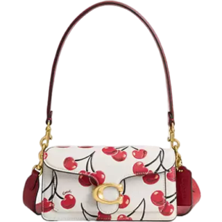 Coach Tabby Cherry Print 20 Skuldertaske flerfarvet
