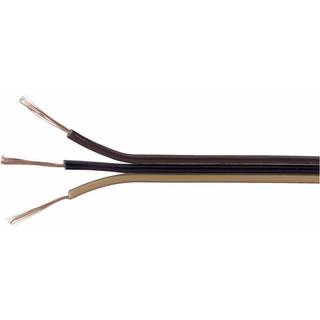 TRU COMPONENTS 1564517 Tråd 3 x 0.14 mm² Lysebrun, Sort, Mørkebrun 5 m