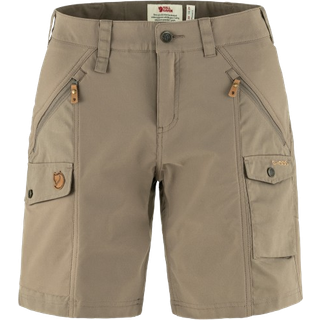 Fjällräven Nikka Shorts Curved Woman-suede brown-48