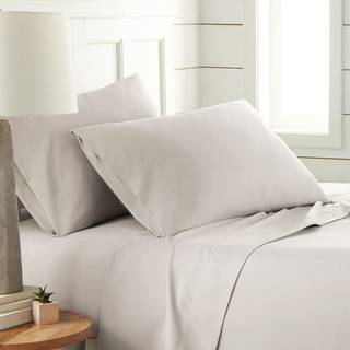 Southshore Fine Living Inc. Classic Soft and Comfortable 4-Piece Sheet Set Queen Bone Bone