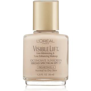 L'oreal Visible Lift Line-minimerende og toneforst?rkende makeup Normal/t?r hud Bl?d elfenben 1,25-flydende ounce