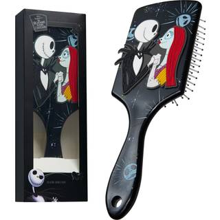 Disney Detangle Hair Brush til kvindelige teenagere piger padleb?rste og kompakt spejls?t - gaver til piger (sort/lyser?d)