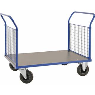 Kongamek Blå/MDF, sort Platformsvogn
