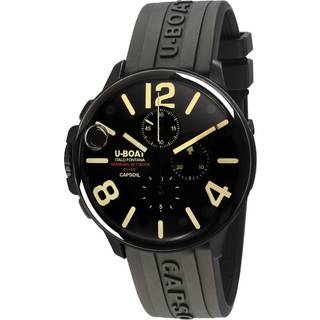 U-Boat 8109/E Capsoil Chronograph DLC Herrenuhr 45mm 10ATM