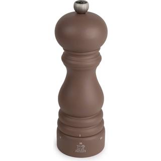Peugeot Paris U'Select 7 """" Pepper Mill - Manual Pepper Mill med justerbar præcisionslibning Rustfrit stål & Beechwood Sustainable Kitchen Tool -