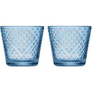 Iittala Tundra glas 29 cl 2-pak Aqua