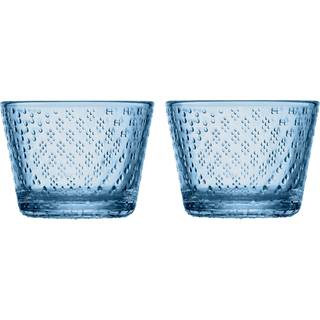 Iittala Tundra glas 16 cl 2-pak Aqua