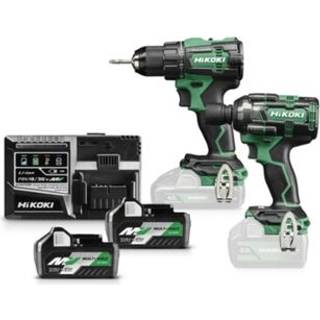 HiKOKI KC18DE(DS/WR) Værktøjssæt med batteri og oplader
