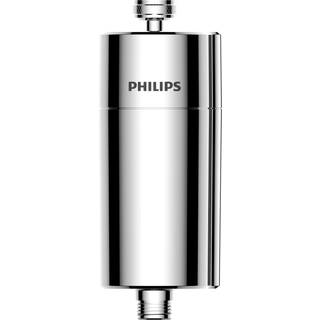 Philips 3-trins brusefilter-sæt og vandblødgører med KDF dobbelt-netfiltration — reducerer klor, urenheder, rust og sedimenter