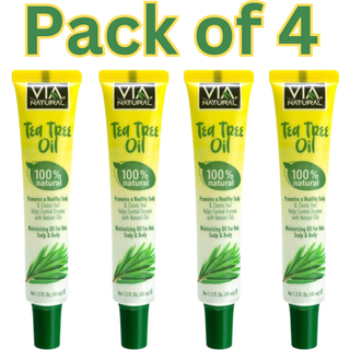 Via Natural 100% Natural Tea Tree Oil 1,5 Fl Oz (pakke med 1)