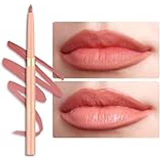 Oulac Waterproof Lipliner Pencil - Slät och krämig infällbar läppsmakeup för precisionsapplikation Vegan & Cruelty -Free LL04 Sunlit Peach