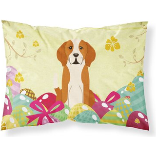 Påskeæg Engelsk Foxhound Fabric Standard Pillowcase