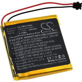 Batteri til GPS-Fitness-Ur TomTom Spark Cardio + Music GPS, Type AHB332824HPS