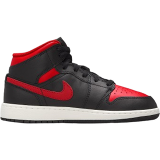 Air Jordan 1 Mid-sko til større børn - sort - 39