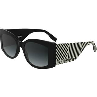 Karl Lagerfeld Kvinde KL6183S 001 Solbriller Bio-injekt Sort Firkantet Normal