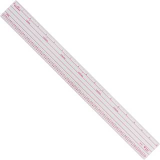 Westcott Graphic Arts Pica Ruler 18 """" Transparent (GA-91)