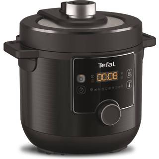 [AI generated title] Tefal Turbo Cuisine & Fry Multifunktionel Gryde 8 Funktioner 6 Liter