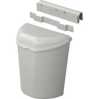 Affaldsspand med låg 6 liter - Til campingvogn/autocamper - Grå