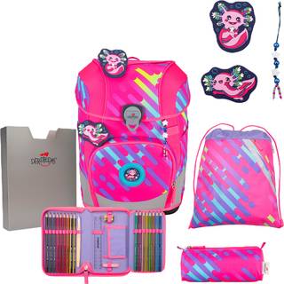 DerDieDas ErgoFlex Tiny NEON Punkie Schulranzenset