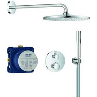 Grohe Grohtherm Rainshower mono 310 komplet brusesæt til indbygning