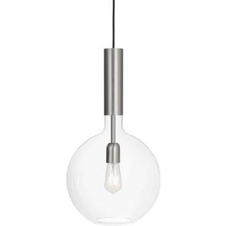 Konsthantverk Rosdala Lille Pendel - Klart Glas & Råjern