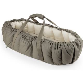 Sebra 3-in-1 Babynest Olivengrøn - Babytæpper Bomuld Mørk Oliven - 101630002