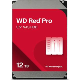 Western Digital Red Pro internal hard drive 12 TB 7200 RPM 512 MB 3.5" Serial ATA III