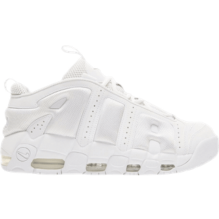 Nike Air More Uptempo Low Sneaker, 44, Hvid