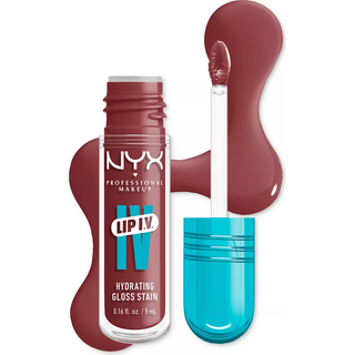 NYX Professional Makeup Lip IV Langtidsvarende læbeglans med fugtgivende virkning Skygge 02- HYDRA HONEY 5 ml - 5 ml