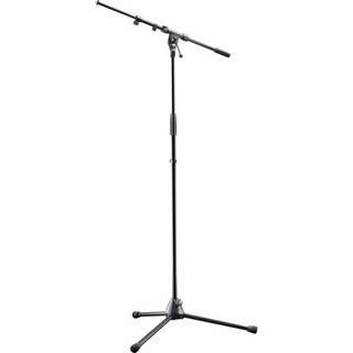 K&M 210/9 Prof. mikrofon stativ med boom arm sort