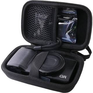 WERJIA Hard EVA rejsetaske til Ricoh GR III/GR II/GR digitalkamera (sort)