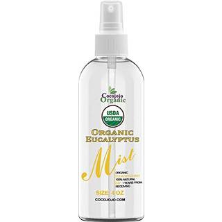 Dr. Joe Lab Organic Eucalyptus Mist til hudpleje 4 oz - fugtighedsfølsom og tør hud - USDA -certificeret - Pure Essential Oil & Glycerin Mist -