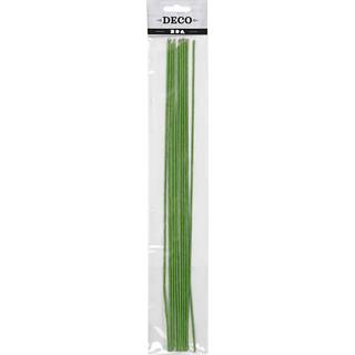 Blomsterstængler 30 cm, 20 stk. - Grønne og fleksible