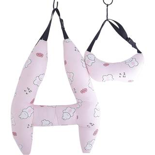 Bilpude til b?rn H-form bils?depude til b?rn b?rbar rejsepude Justerbare nakkepuder til lange ture (kanin)