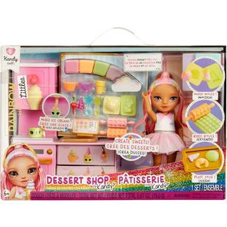 Rainbow High Dessert Shop legesættet + Littles dukke 15,4 cm
