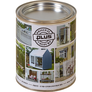 PLUS lasurfarve, vandbaseret, grøn - 0,75 liter