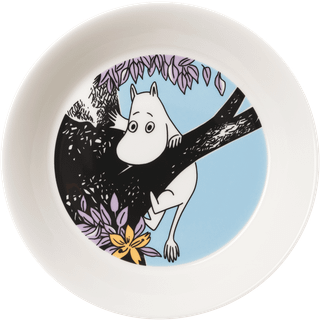 Moomin Arabia Mumitrold Sidetallerken Venner For Altid 15 Cm - Asietter Vitroporcelain Multi - 1076283
