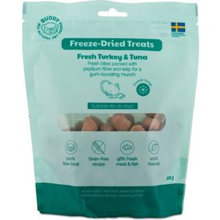 Buddy Frysetørrede Godbidder Frisk Kalkun & Tun - 100 g