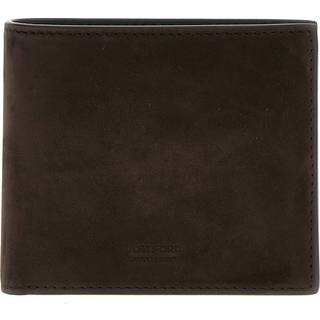 Tom Ford T Line leather bifold wallet - brown - One Size