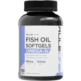 Rule1 - Fiskeolie Omega-3, 100 Softgels