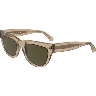 Calvin Klein Kvinde CKJ25600S 208 Solbriller Acetat Brun Cat Eye Normal