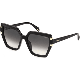 Police SPLP46 STARLIGHT 2 0700 55 Solbriller Kvinder Black - Shiny Black - 55mm