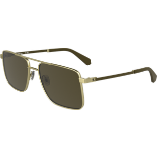 Calvin Klein Mand CKJ25201S 717 Solbriller Metal Guld Pilot Normal