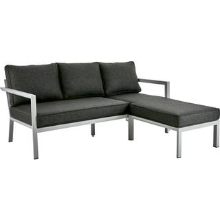 Brafab, Delia Chaiselongsofa Light Grey/Anthracite
