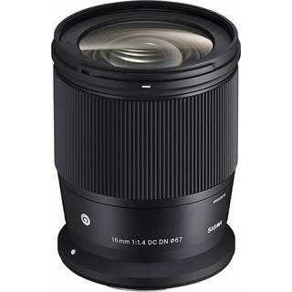 Sigma AF 16mm F1.4 C Canon RF DC DN [Ekstra Tilbehør Medfølger] [Op Til 5 Års Garanti]