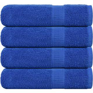Håndklæder 360 G/M2 100 % Bomuld Blå - 4 / 70 x 140 cm