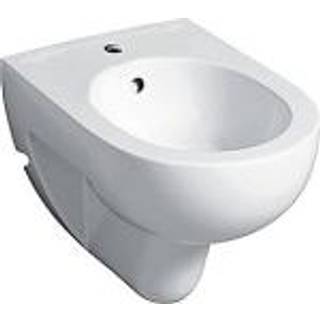 Geberit Renova væghængt bidet: T=55cm, Overløb=Synlig, Hvid / KeraTect